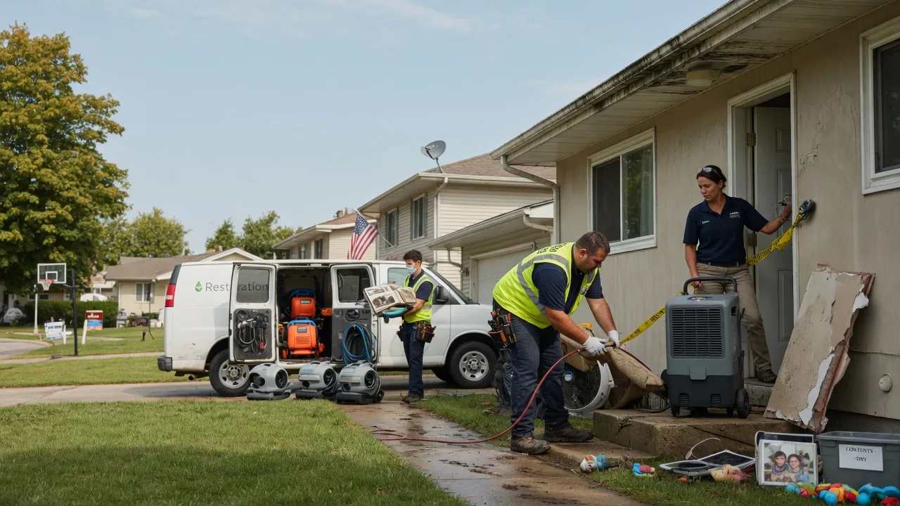 Water Damage Restoration in Kaukauna, WI near me